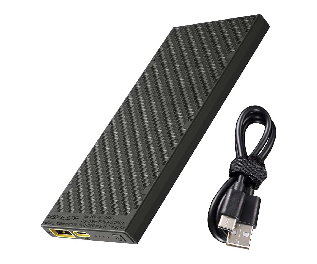 10,000mAh Slim Power Bank