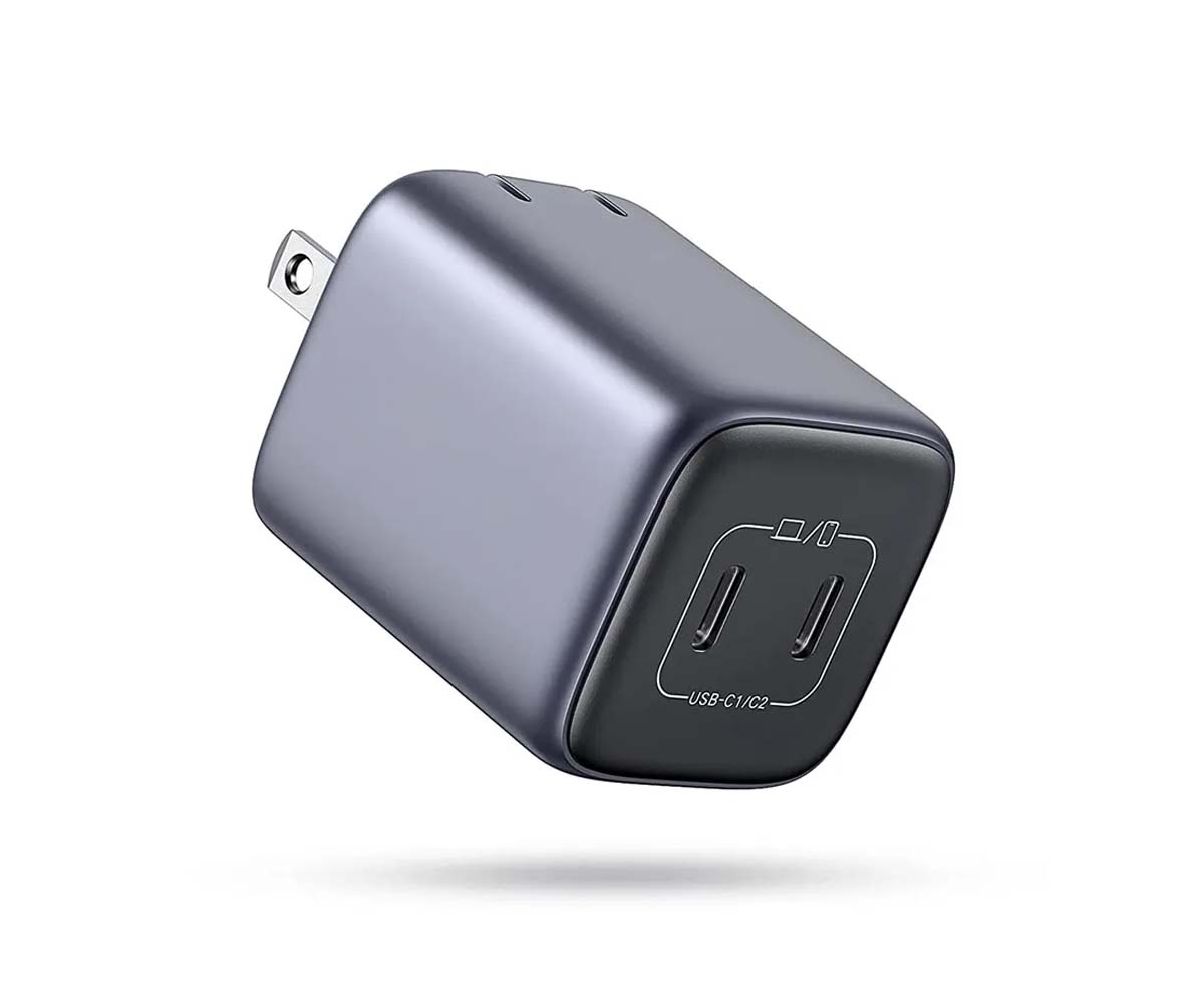 20W Dual-Port USB-C Wall Charger