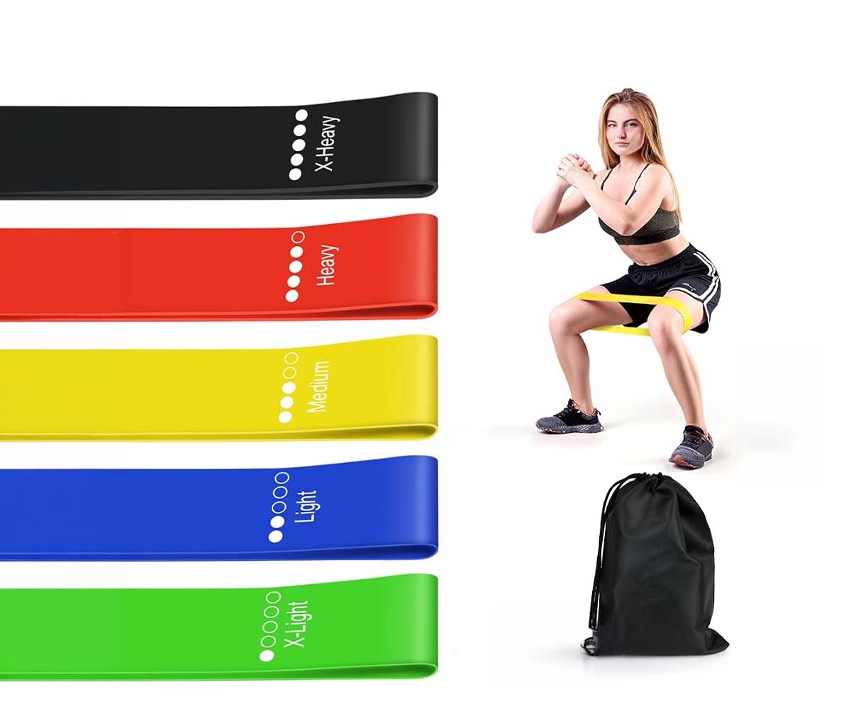 Adjustable Resistance Band Set (5-Piece)